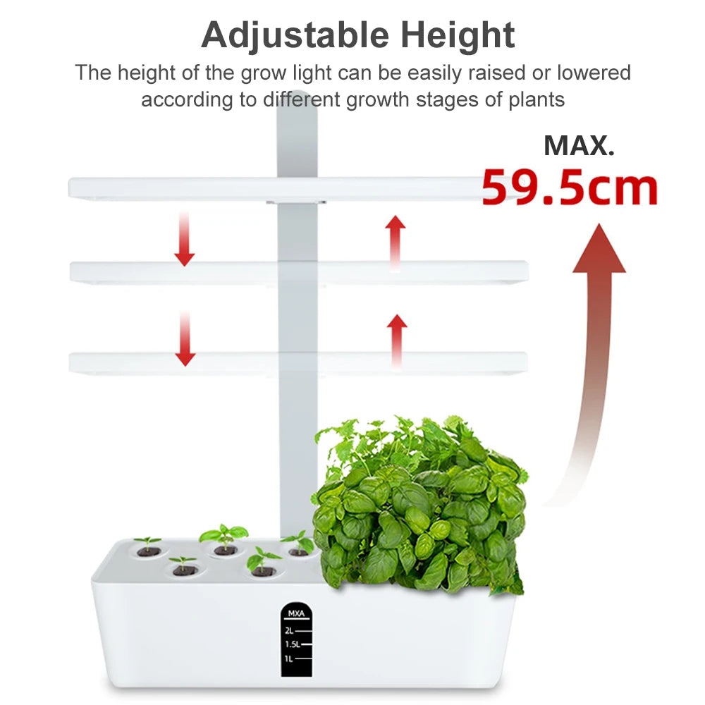 Hydroponics Growing System Automatic Timing Indoor Garden Kit
