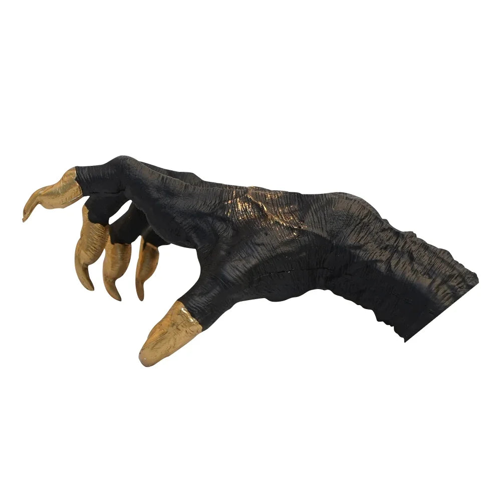 Gothic Witch's Hand Statues Creative Resin Ornament