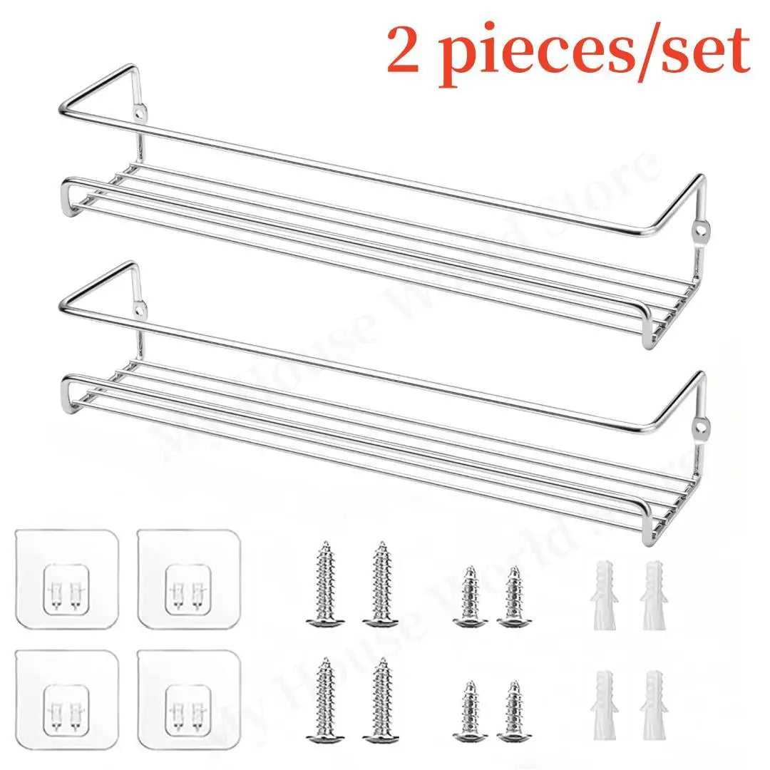 Kitchen Organizer Metal Hanging Spice Racks