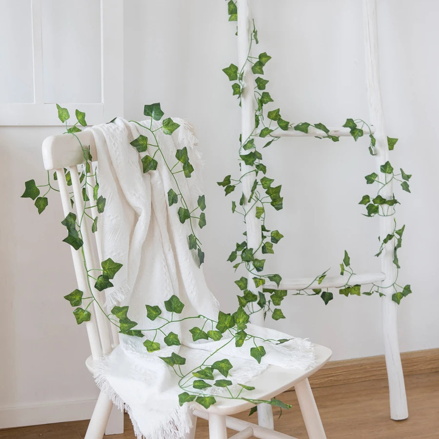 210Cm Artificial Hanging Christmas Garland Plants