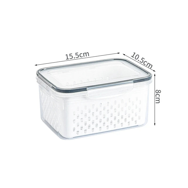 3Pack Fridge Food Storage Container Set
