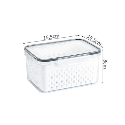 3Pack Fridge Food Storage Container Set