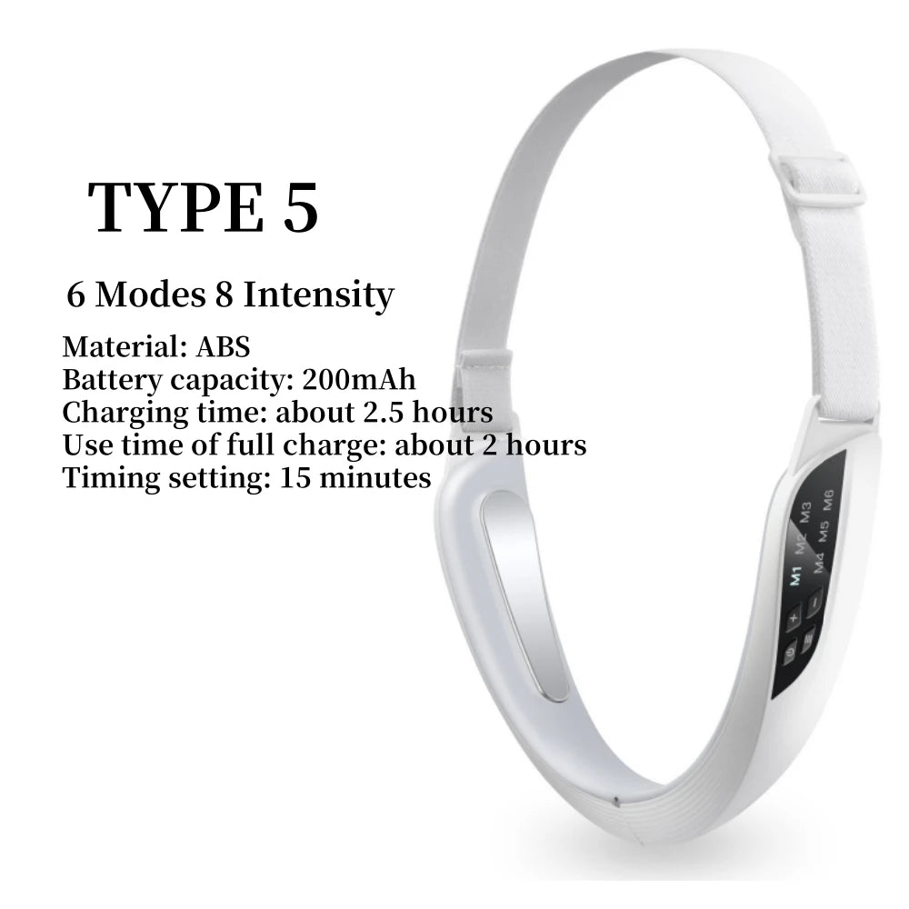 Face Lifting Device Red Light Skin Rejuvenation V Face Massager