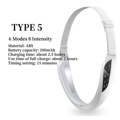 Face Lifting Device Red Light Skin Rejuvenation V Face Massager