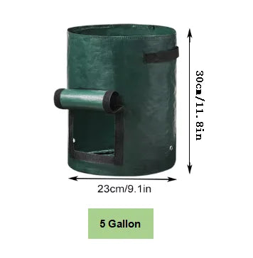 5PCs Garden Supplies Vegetable Plant Grow Bag