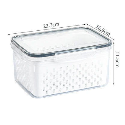 3Pack Fridge Food Storage Container Set