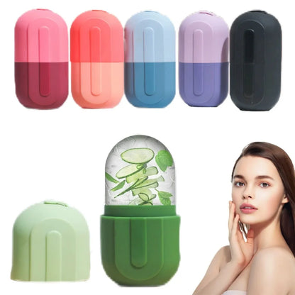 Ice Face Roller Silicone Face Lifting Contouring Tools