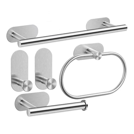 Bathroom Hardware Set Brushed Nickel Towel Bar