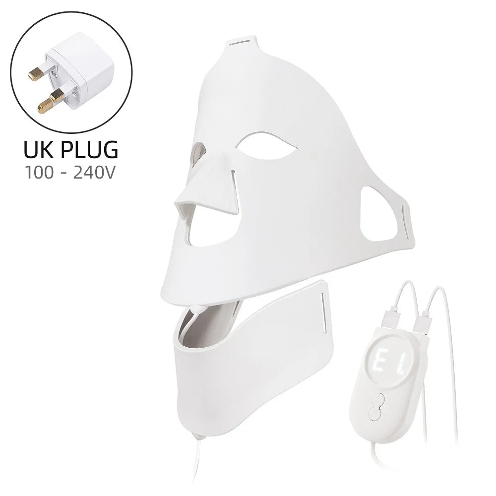 Face Neck Silicone LED Mask 7 Colors