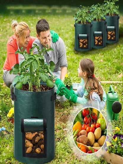 5PCs Garden Supplies Vegetable Plant Grow Bag