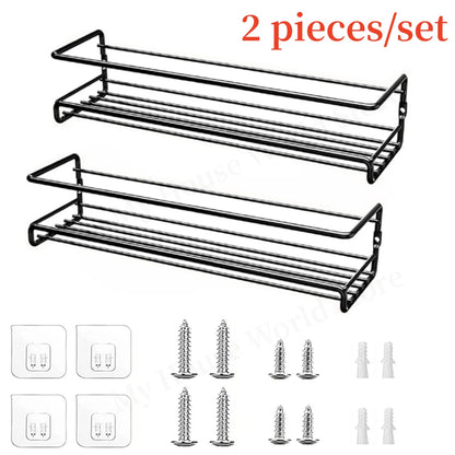 Kitchen Organizer Metal Hanging Spice Racks