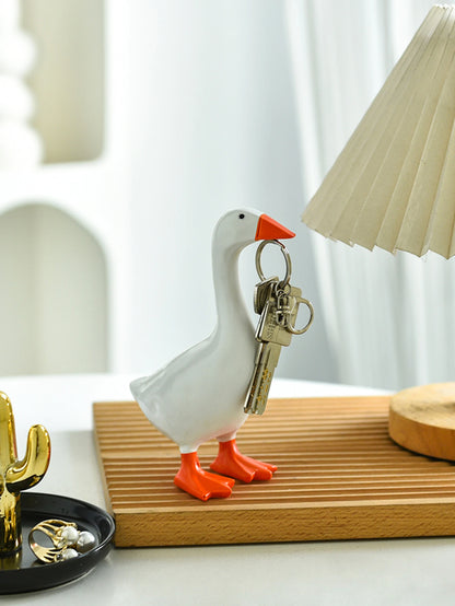 1pc Magnetic Goose Key chain home decoration