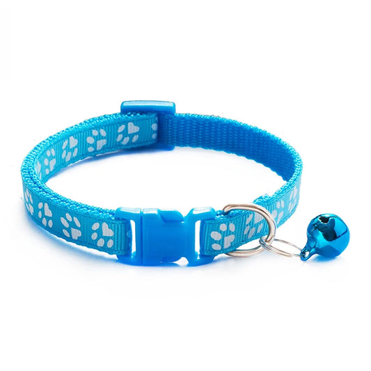 Hot pet for cat bell collar dog print cat collar