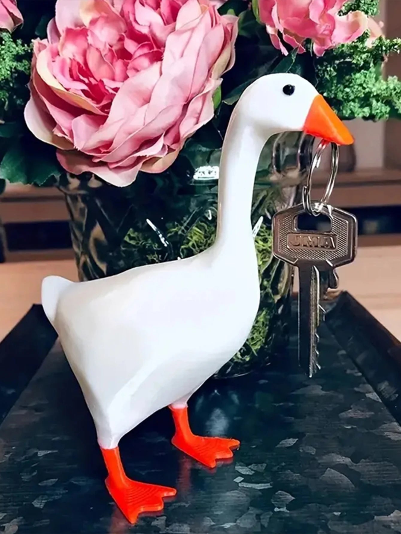 1pc Magnetic Goose Key chain home decoration