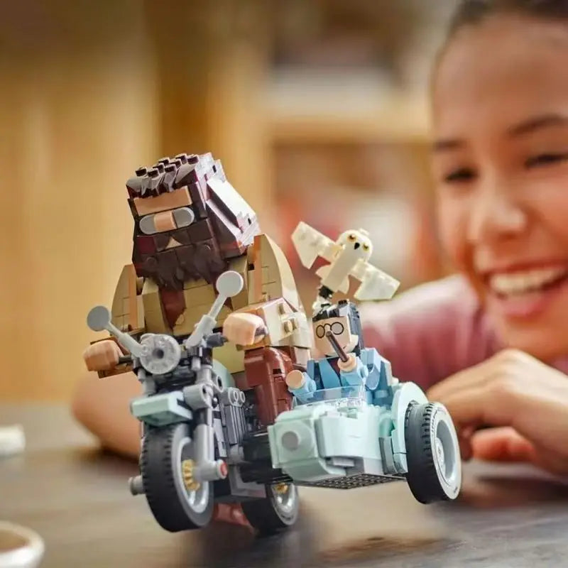 Motorcycle Journey Moc 76443 Building Block Model