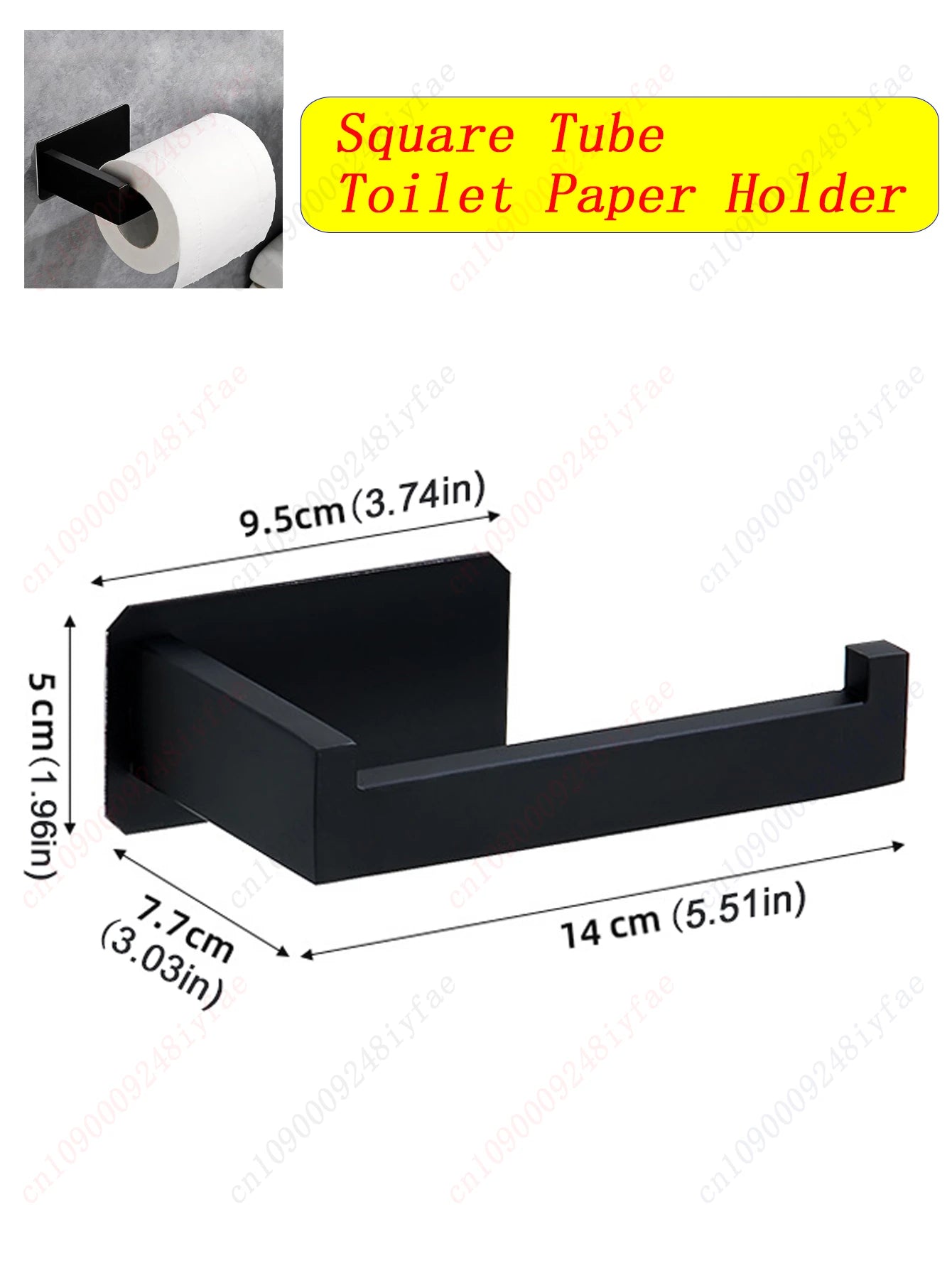 1-5PCS Towel Holder Bathroom Towel Bar Hanger