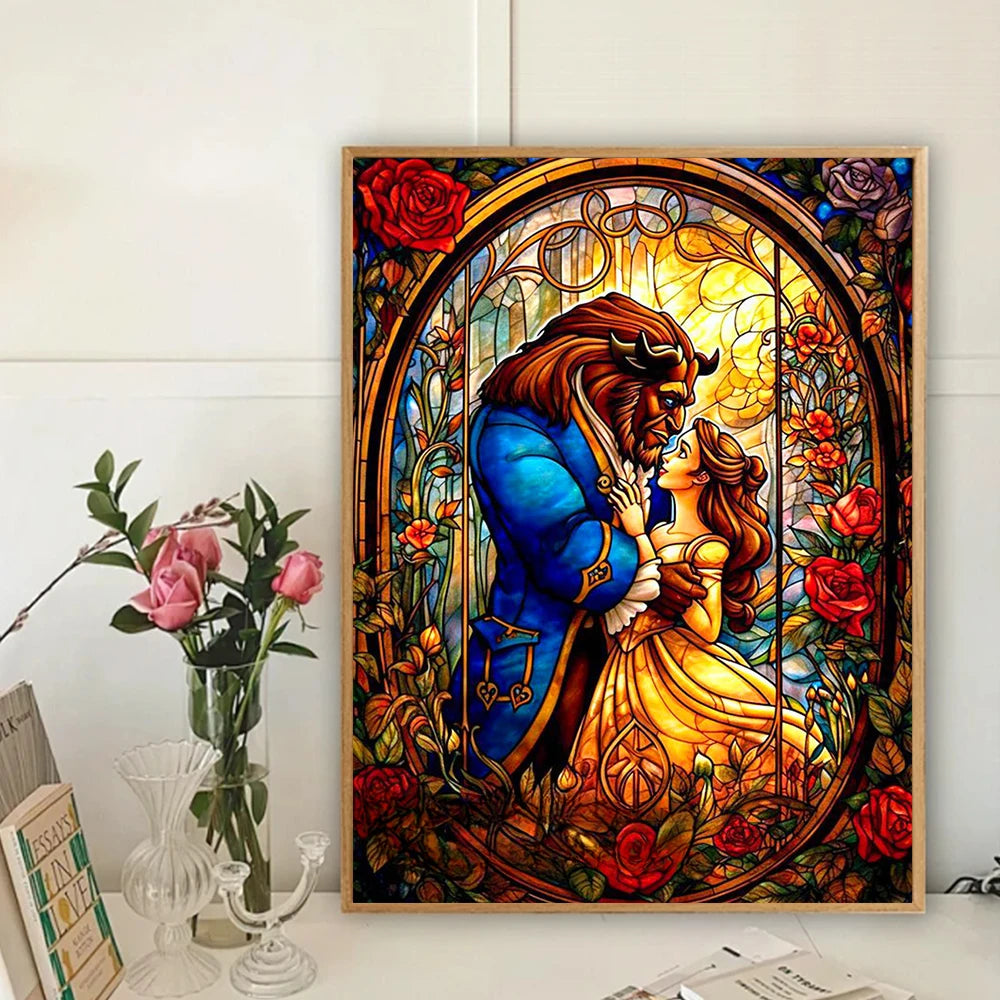 Disney Beauty And Beast Diamond Painting