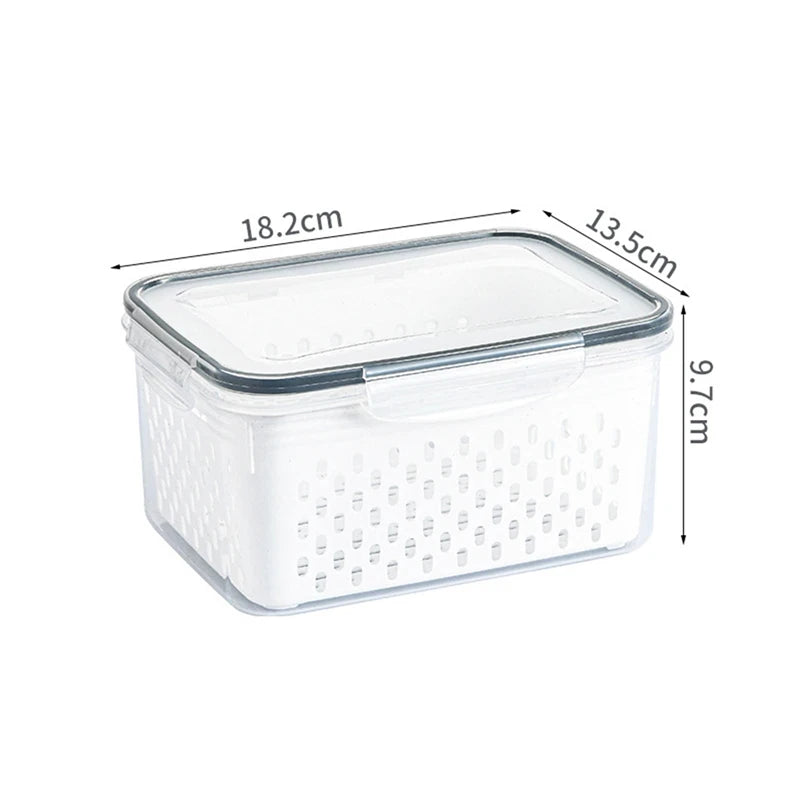 3Pack Fridge Food Storage Container Set