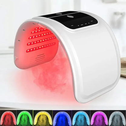 7 Colors LED Face Mask PDT Equipment SPA Facial Spray