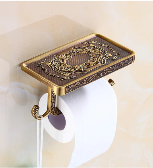 Toilet Paper Holder Wall Mounted Vintage