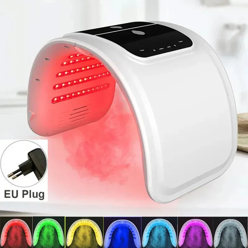 7 Colors LED Face Mask PDT Equipment SPA Facial Spray