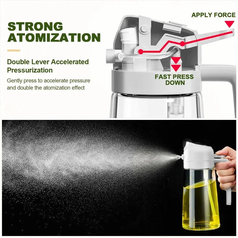 2 in 1 Pour Spray Sprayer Kitchen Fryer Air Spray