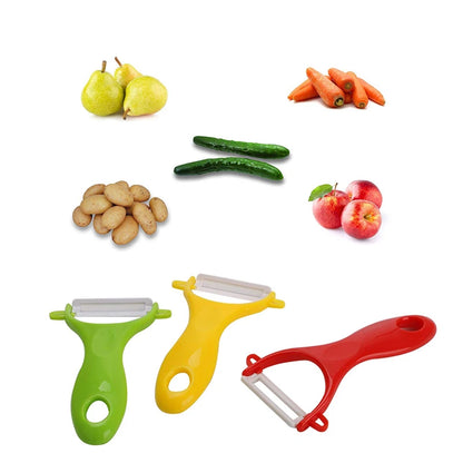 Ceramic Peeler 4 Color Vegetable Fruit Peeler