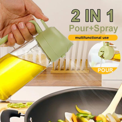 2 in 1 Pour Spray Sprayer Kitchen Fryer Air Spray