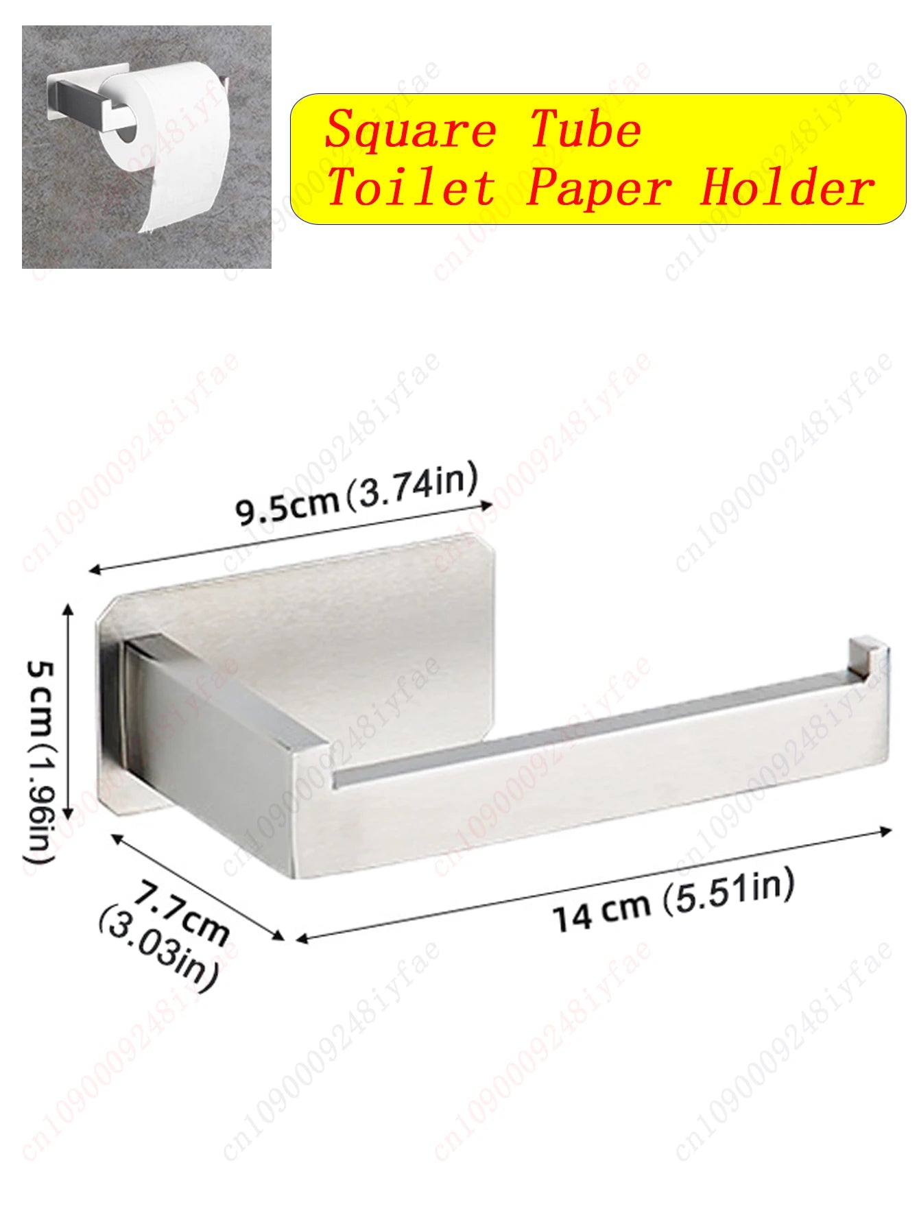 1-5PCS Towel Holder Bathroom Towel Bar Hanger