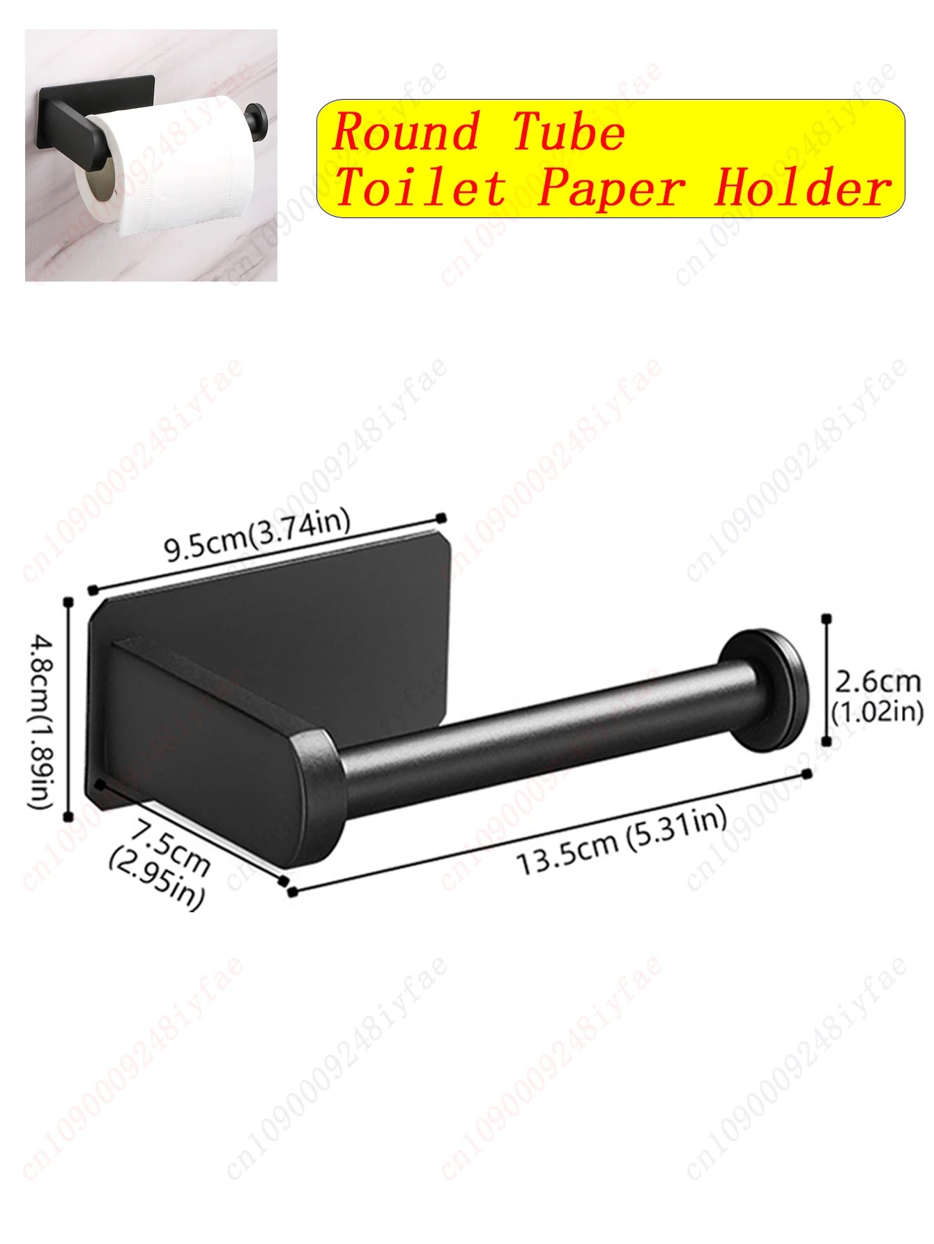 1-5PCS Towel Holder Bathroom Towel Bar Hanger