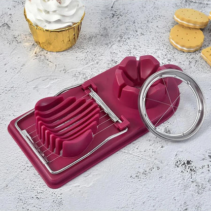 2-in-1 Multi-Function Egg Slicer