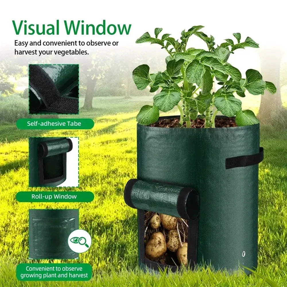 5PCs Garden Supplies Vegetable Plant Grow Bag