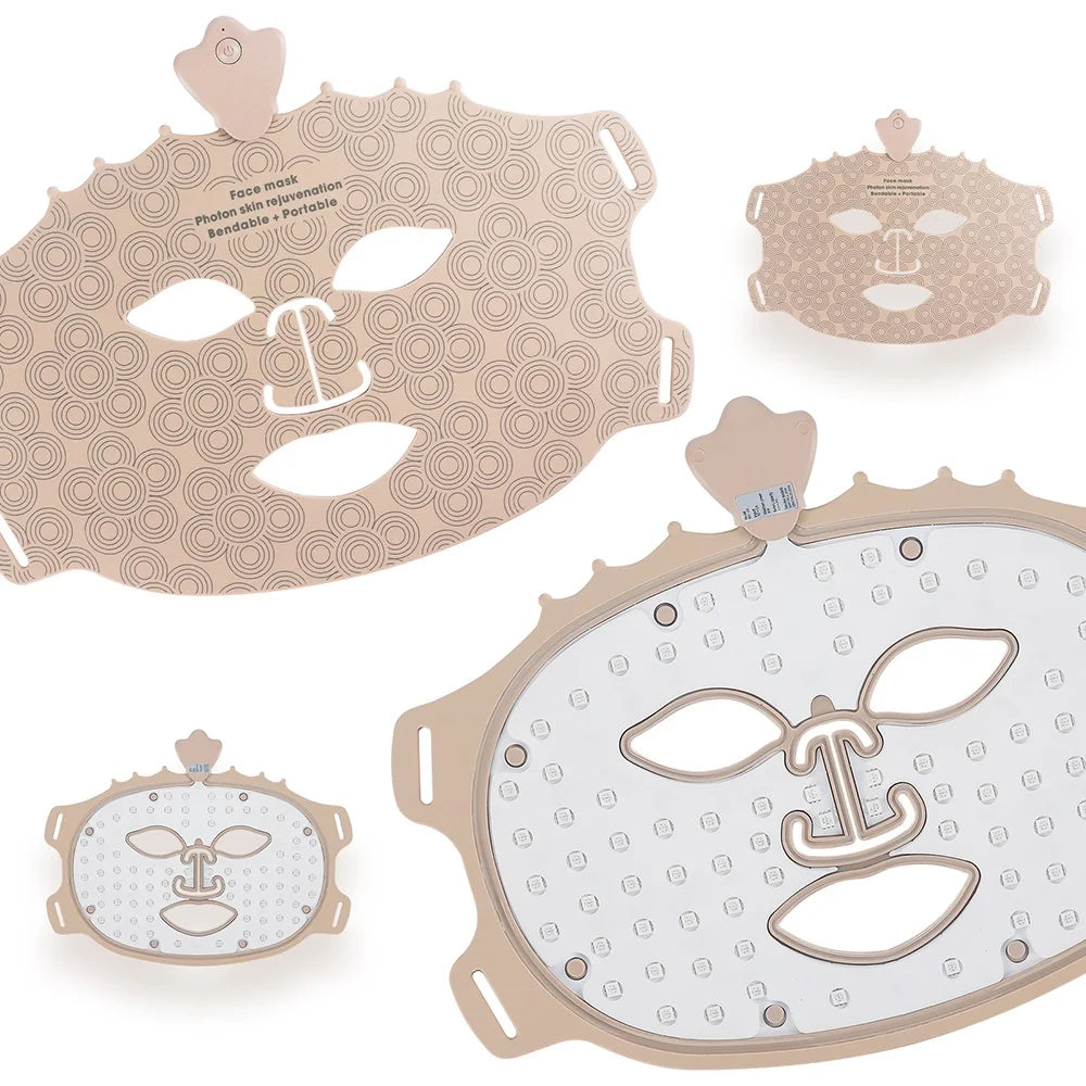 7 Colors Photon Silicone Face LED Mask