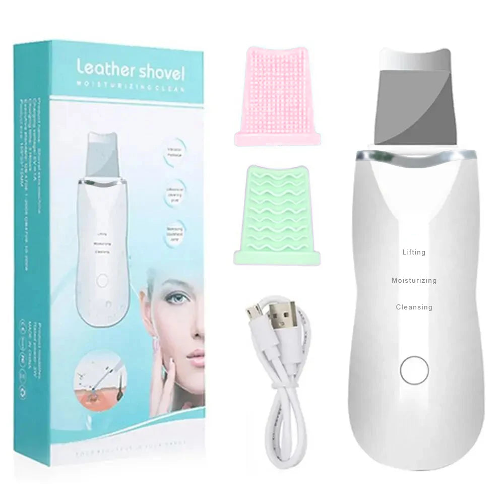 Skin Scraper Pore Vibration Cleaning Facial Deep Cleaning