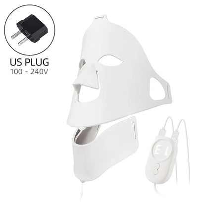 Face Neck Silicone LED Mask 7 Colors
