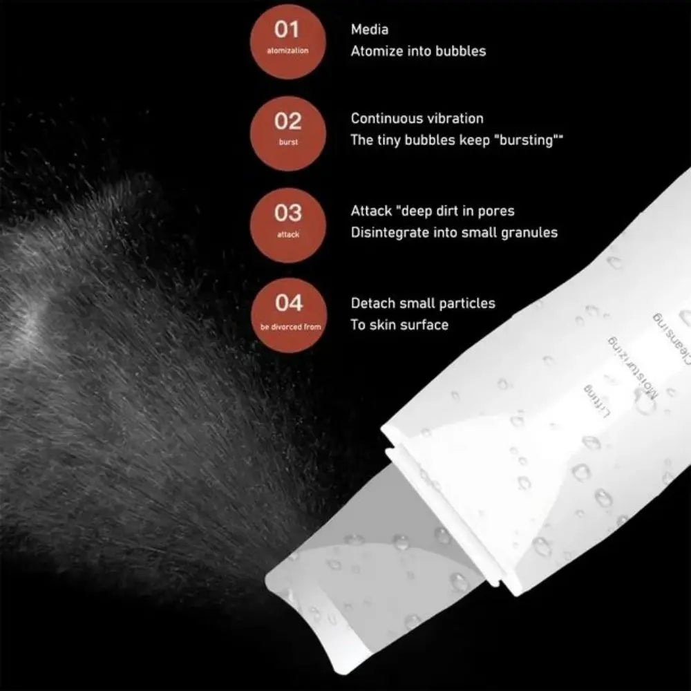 Skin Scraper Pore Vibration Cleaning Facial Deep Cleaning