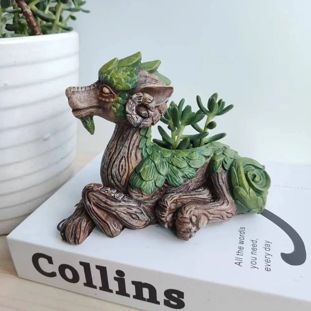 Creative Dragon Tree Planter, Succulent Planter