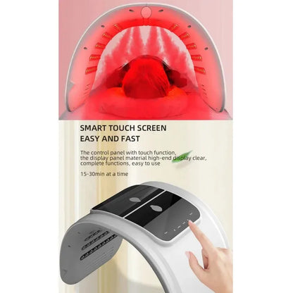 7 Colors LED Face Mask PDT Equipment SPA Facial Spray