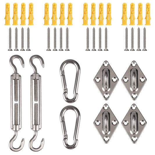 Sun Shade Sail Hardware Kit